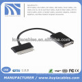 Novo cabo USB Micro OTG para Samsung Galaxy S2 S3 S4 i9500 i9300 i9100 Nota N7000 i9220 OTG cabo adaptador preto